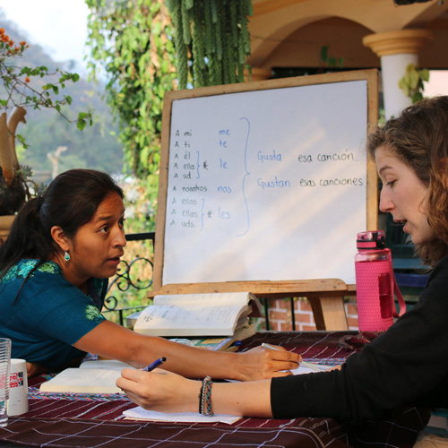 one to one spanish classes in Guatemala