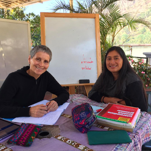 Group Spanish language school, Guatemala