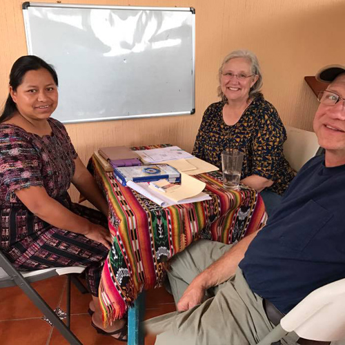 Group Spanish language school, Guatemala